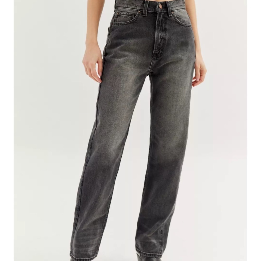 BDG Women's Straight Leg Jeans - Black